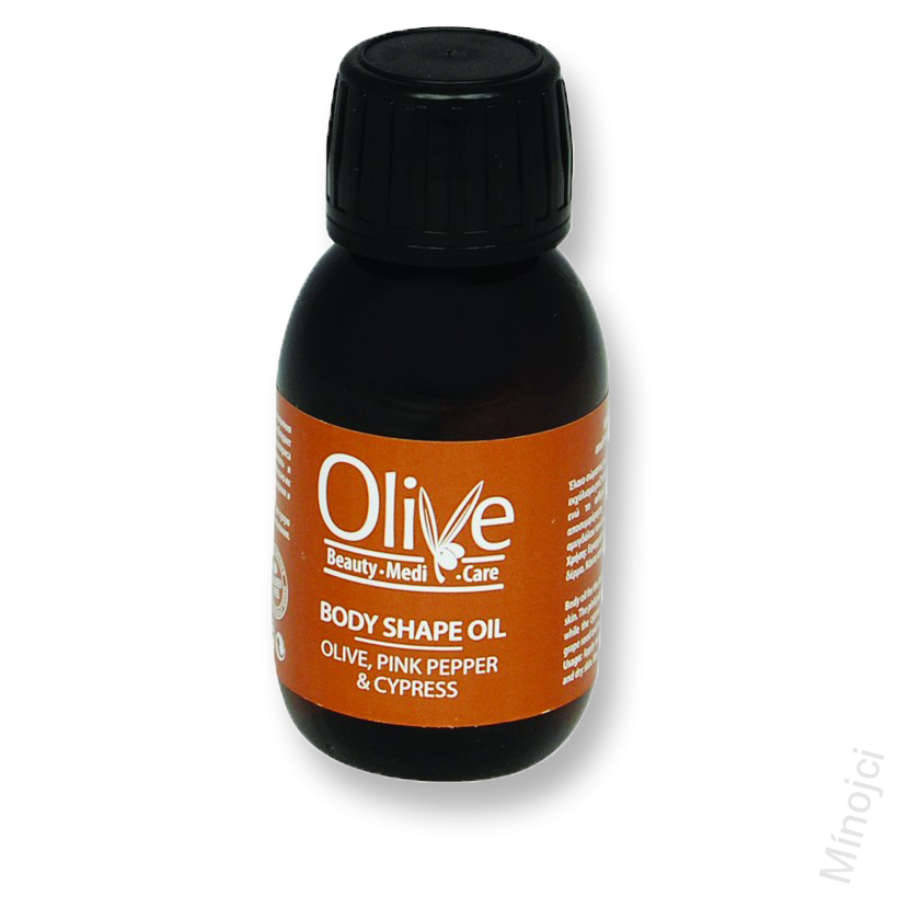 OLIVE Zpevňující tělový olej Růžový pepř a Cypřiš 90 ml